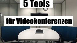 Videokonferenzen Tools