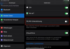 WLAN-Unterstützung optimieren