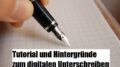 Digital unterschreiben