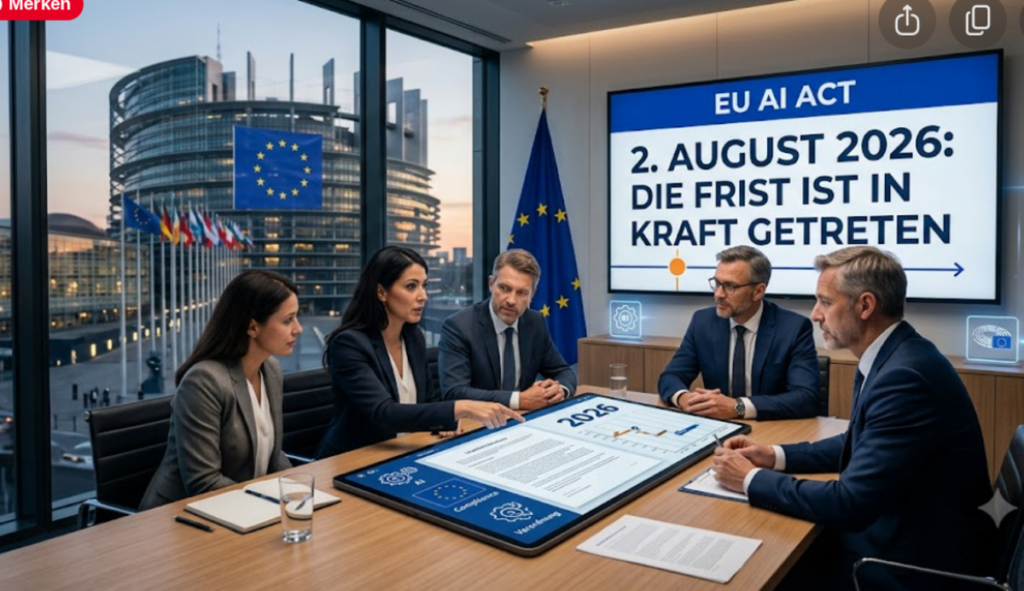 EU AI ACT Frist 2. August 2026