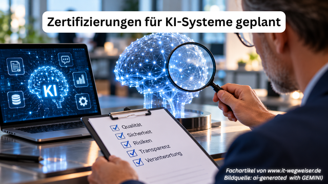 Zertifizierungen KI-Systeme